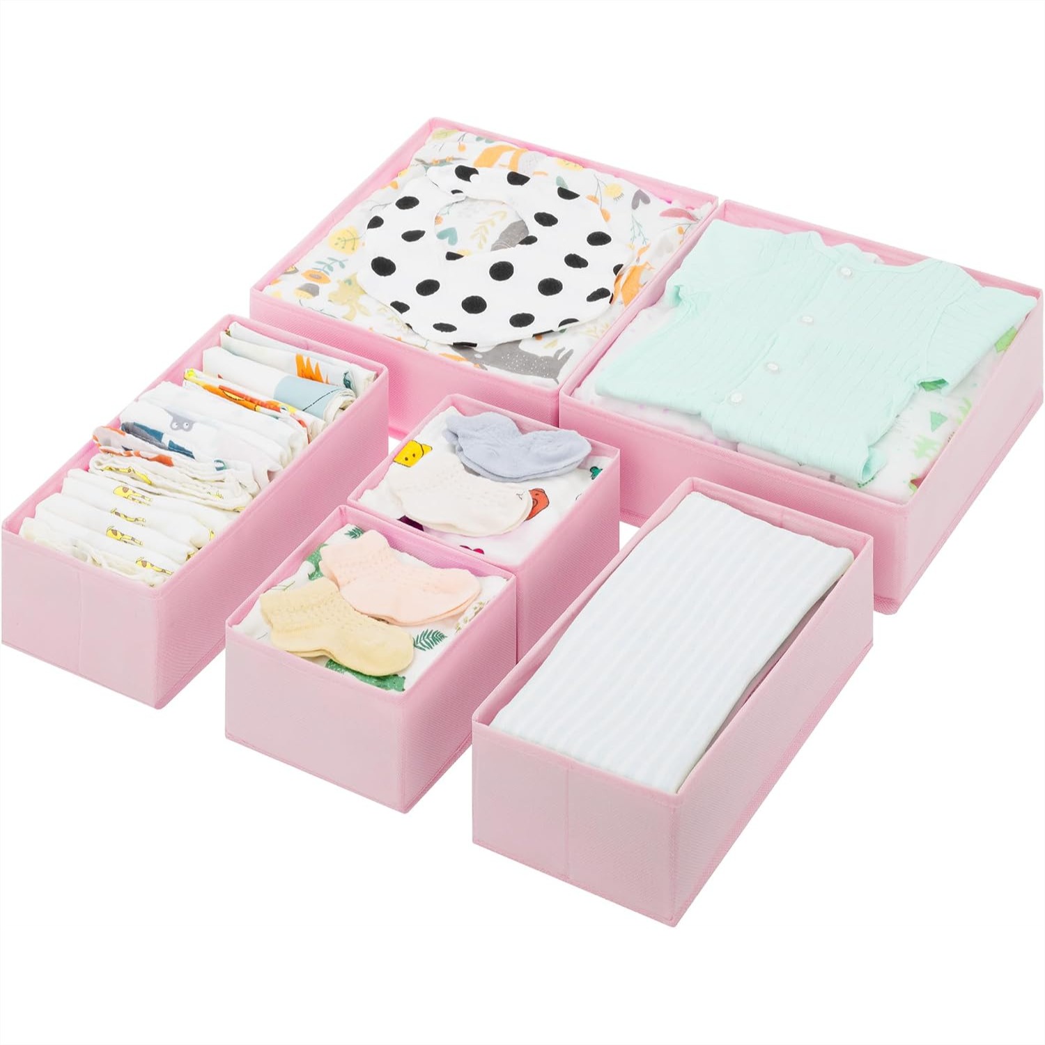 Baby Nursery Images Free - 6 Pack Drawer Organizer Bins for