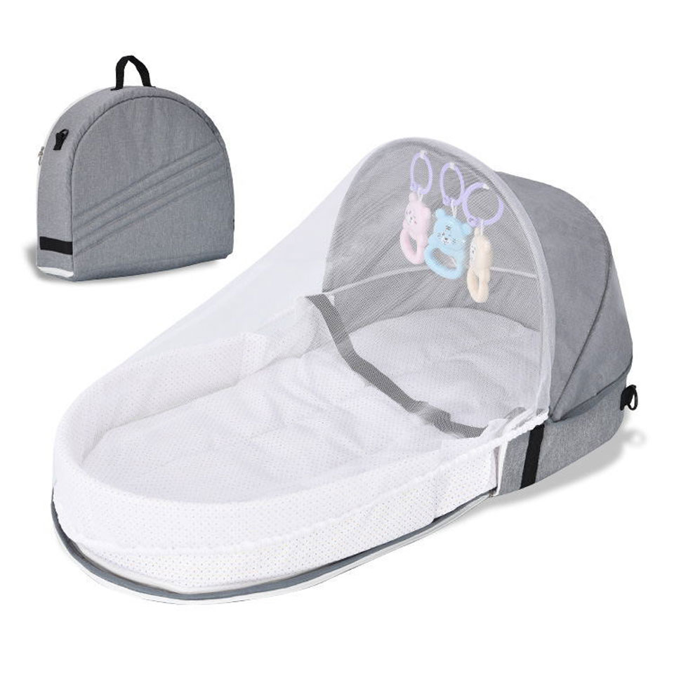 Baby Nursery Rhymes - Portable Travel Baby Crib Foldable Baby