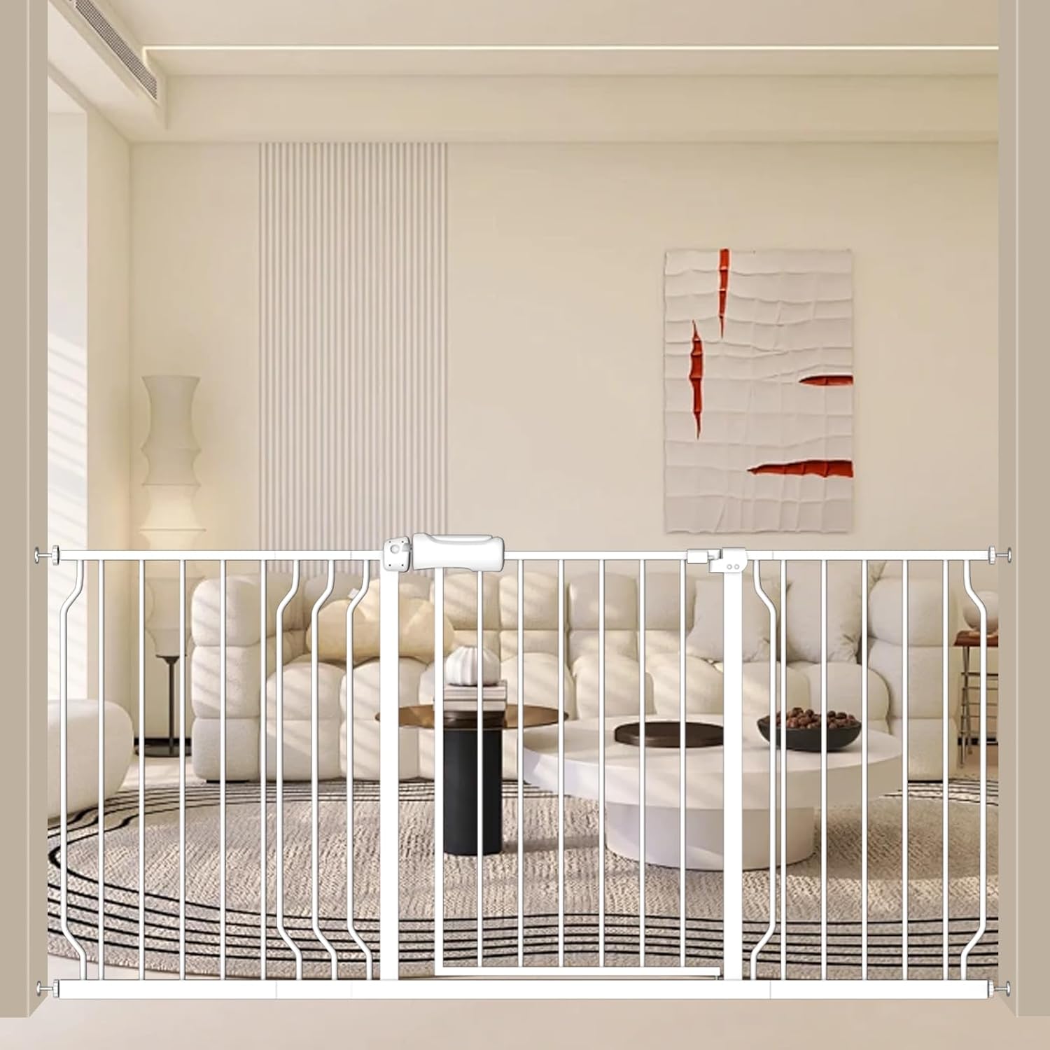 Baby Gate Extra Wide - Extra Wide Pressure Mount Baby Gate
