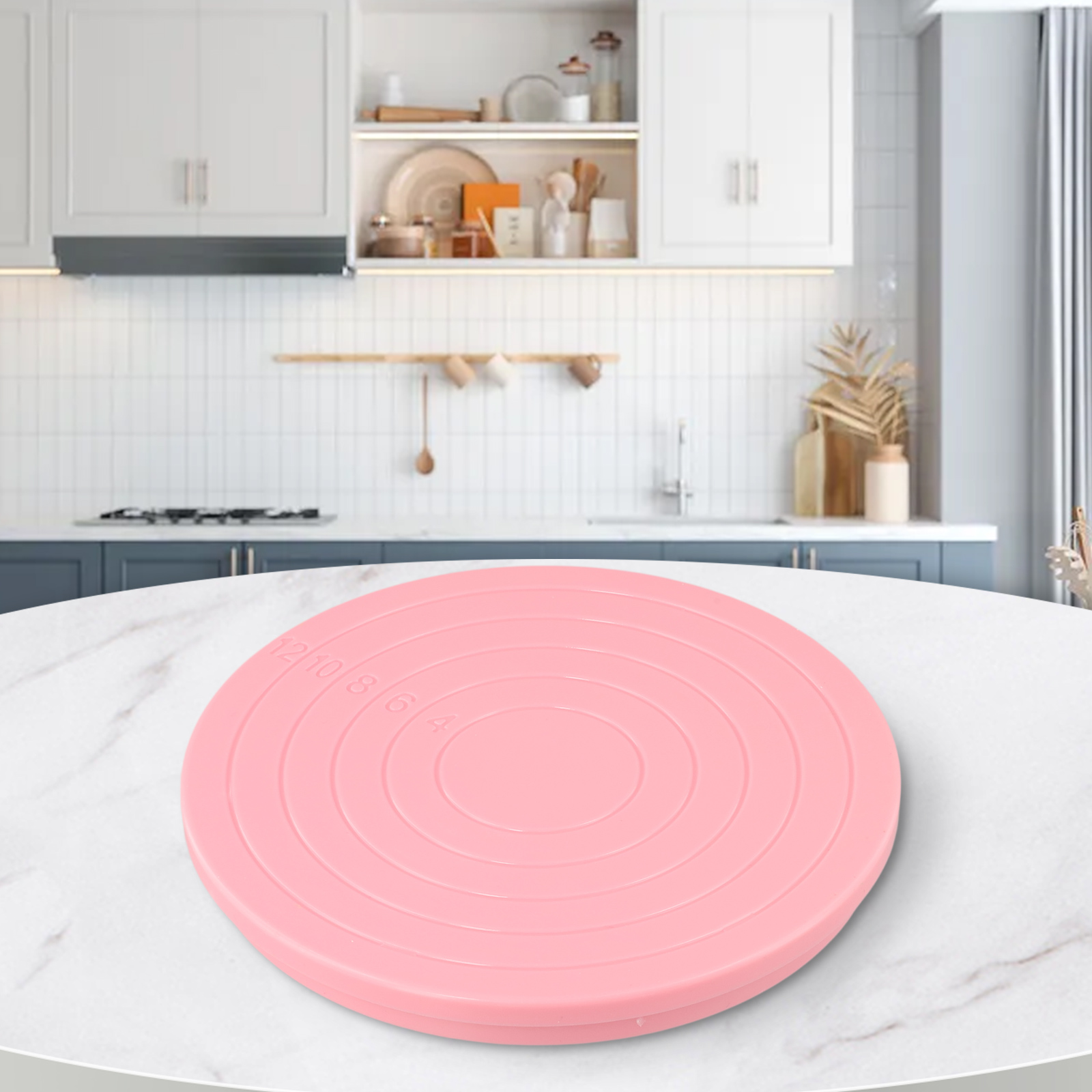 Changing Table Topper - Plastic Cake Plate Turntable Rotating Anti-skid