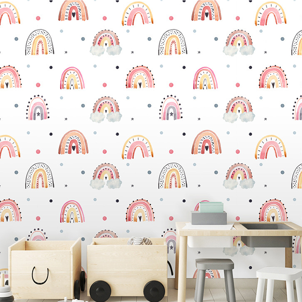 Nursery Wallpaper Baby Girl Bo - Baby Nursery Bedding recension och pris