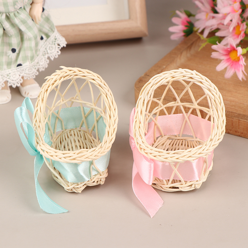 Dollhouse Miniature Wooden Nur - Baby Nursery Set Furniture recension och pris