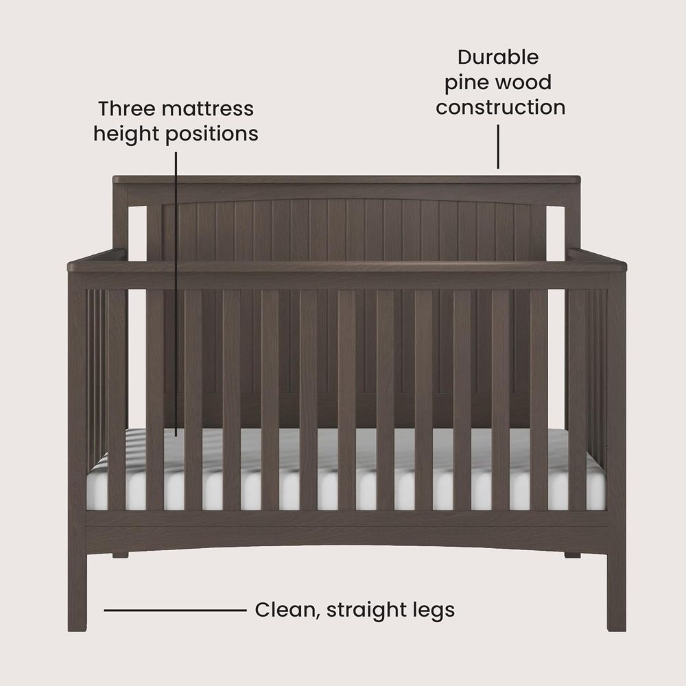 Scout 3-Piece Nursery Set, Inc - Changing Table Topper recension och pris