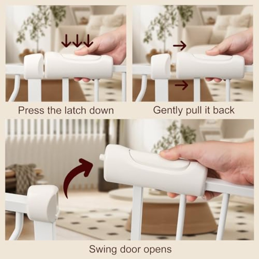 Extra Wide Baby Gate 57.5-62.2 - Baby Gate Extra Wide recension och pris