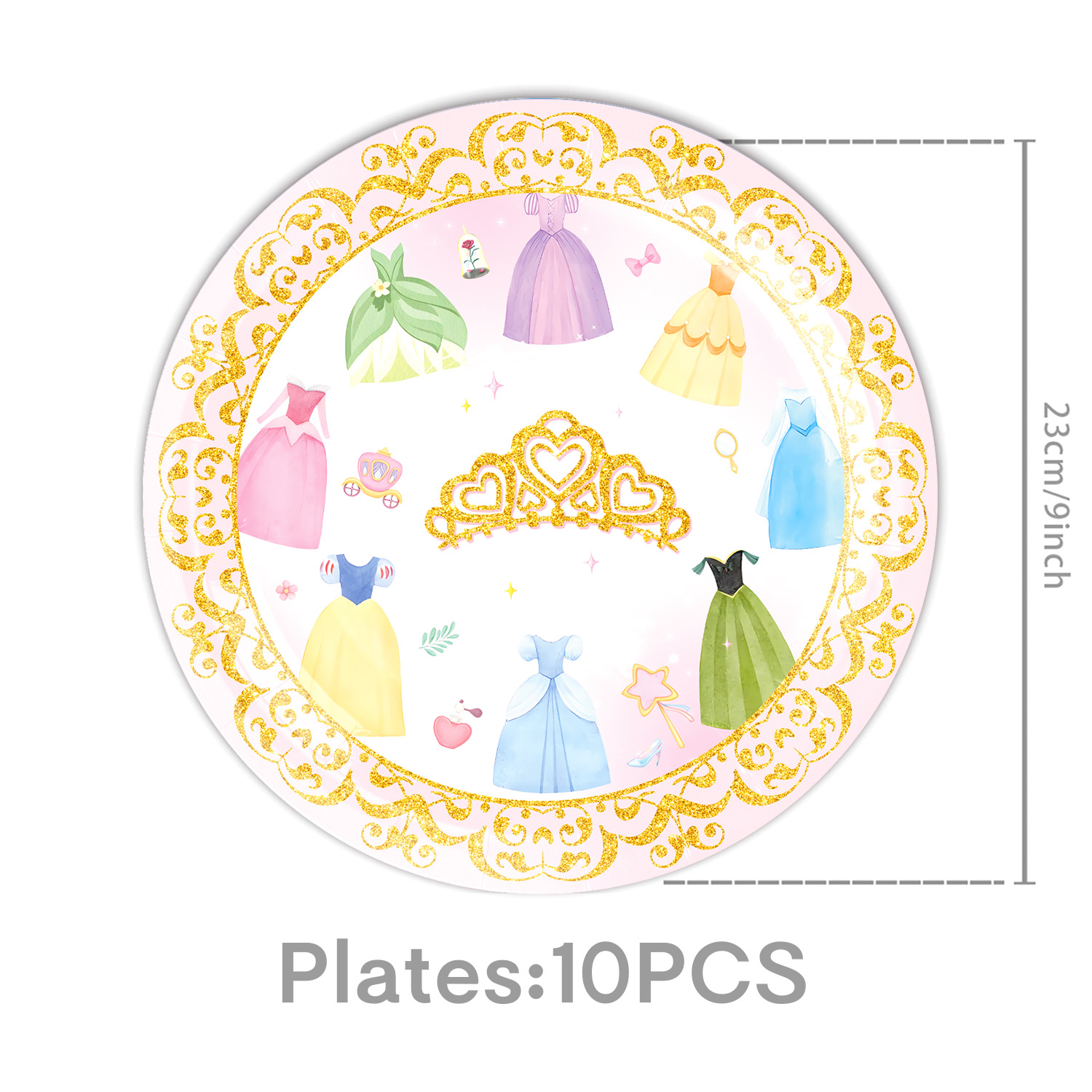 Princess Dress Girls Birthday  - Baby Nursery Girl Room recension och pris