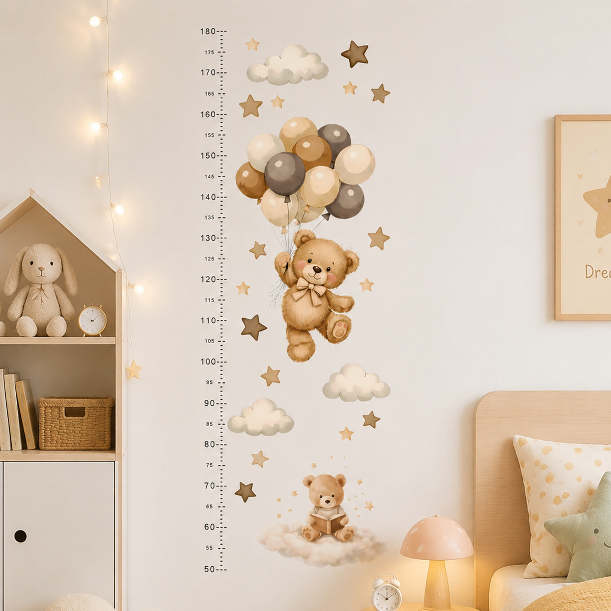 Bohemia Cute Bear Height Chart - Baby Nursery Set Furniture recension och pris