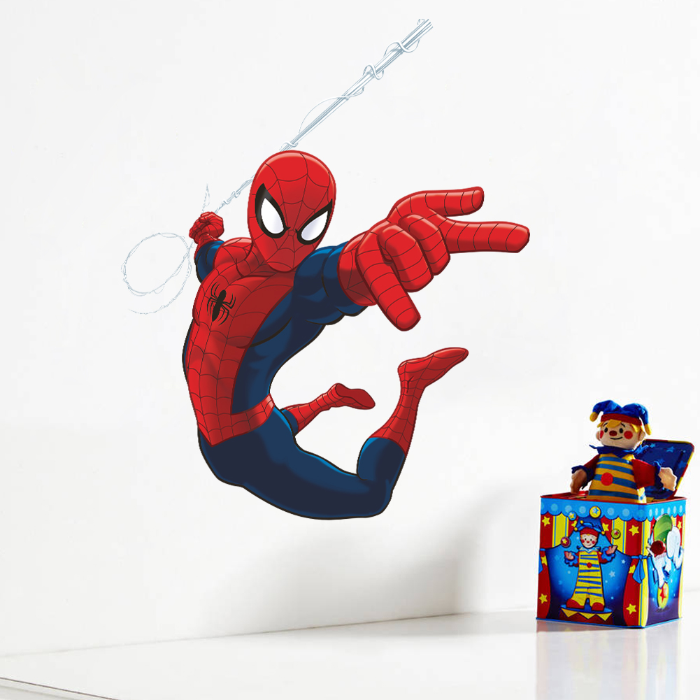 Creative Super Hero Spiderman  - Baby Nursery Decals recension och pris