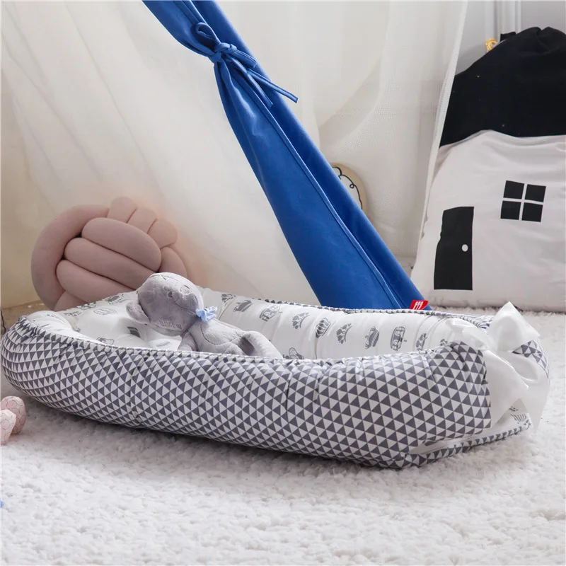 85*50cm Baby Nest Bed with Pil - Baby Nursery Rhymes recension och pris