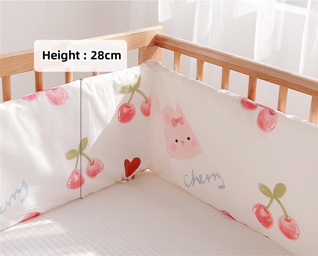 Crib Bumper Around Cot Baby Nu - Baby Nursery Bedding recension och pris