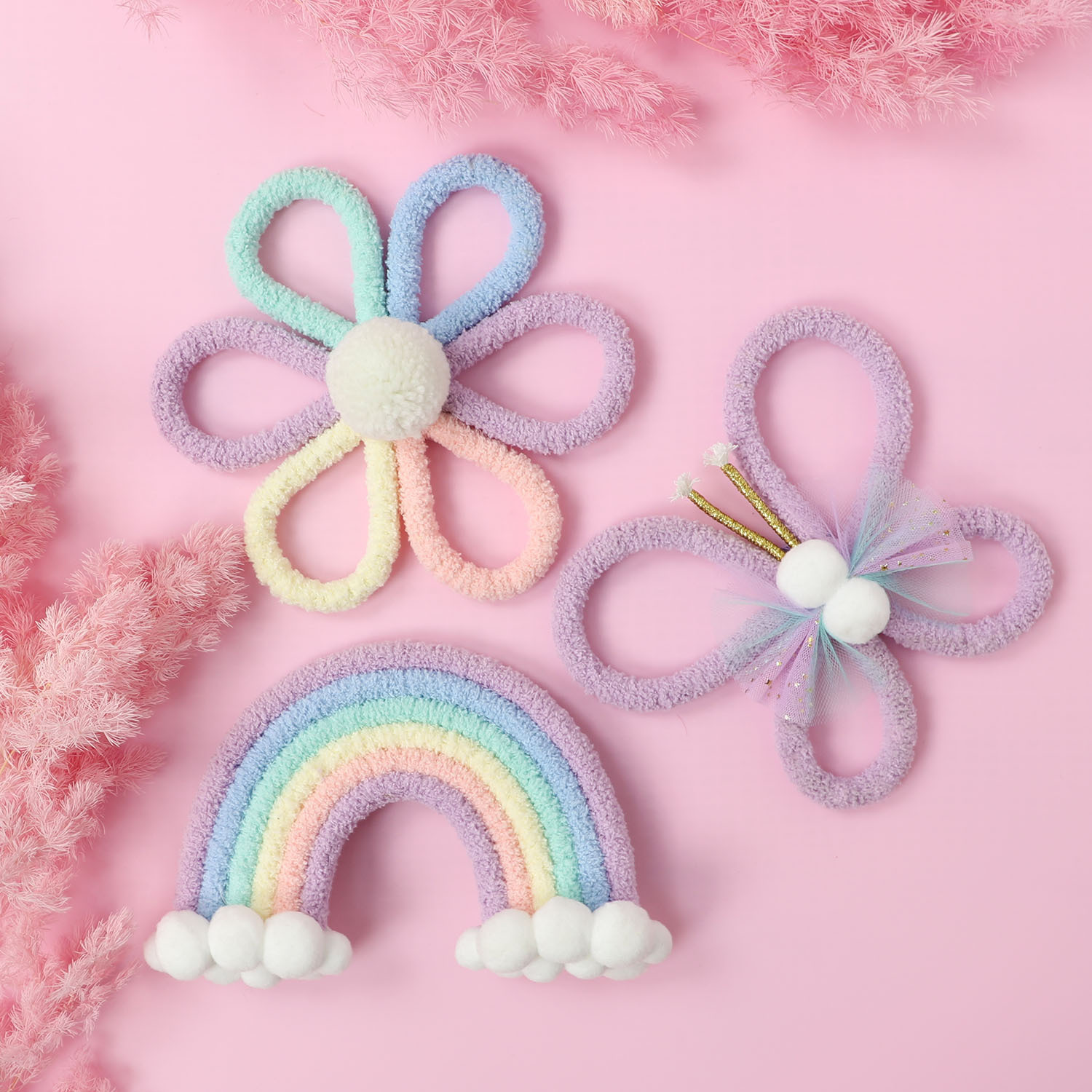 Nordic Rainbow Daisy Flower  B - Baby Nursery Girl Room recension och pris