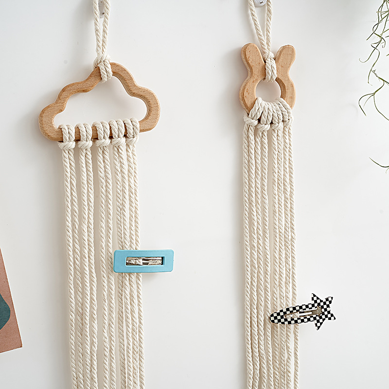 Wooden Hair Clips Holder Baby  - Baby Nursery Girl Room recension och pris