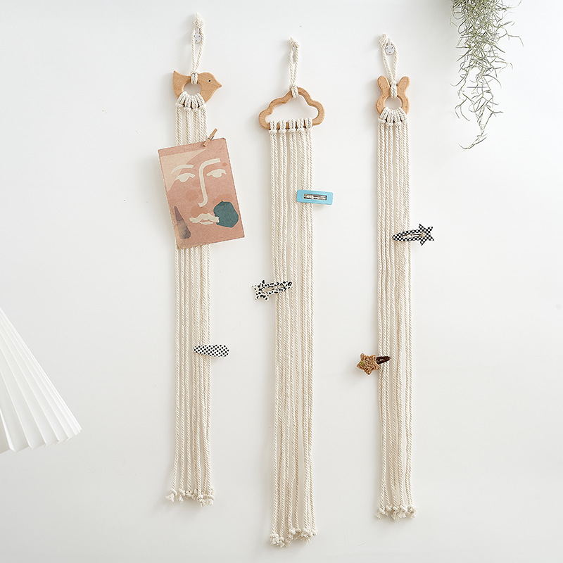 Wooden Hair Clips Holder Baby  - Baby Nursery Girl Room recension och pris