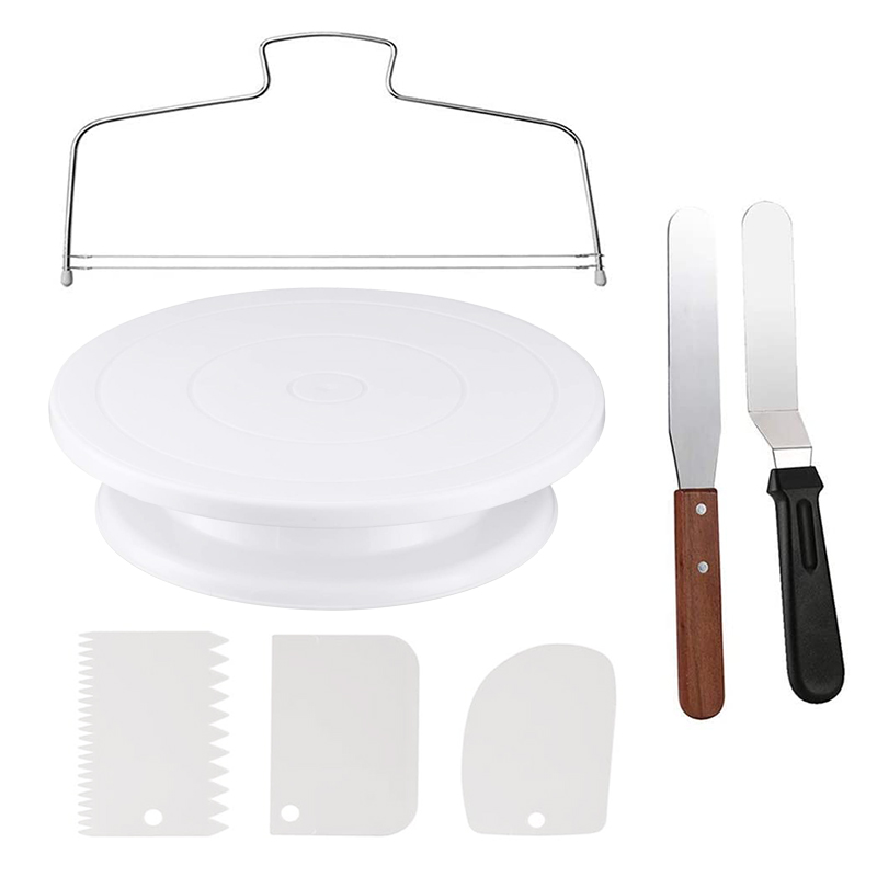 11Inch Cake Turntable Set Icin - Changing Table Topper recension och pris