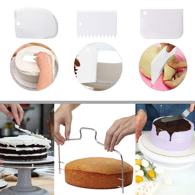 11Inch Cake Turntable Set Icin - Changing Table Topper recension och pris