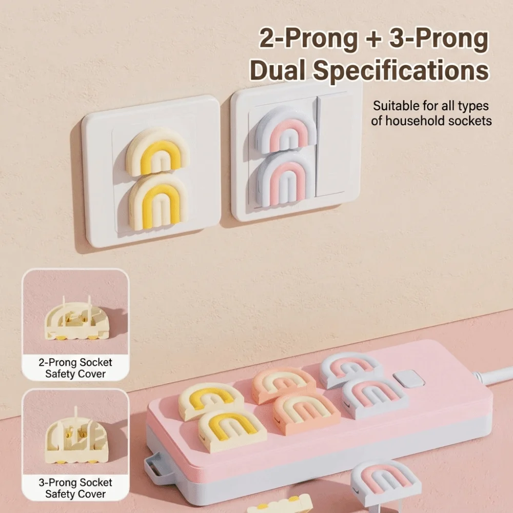 1 Set Anti-Electric Shock Chil - Outlet Cover Childproof recension och pris