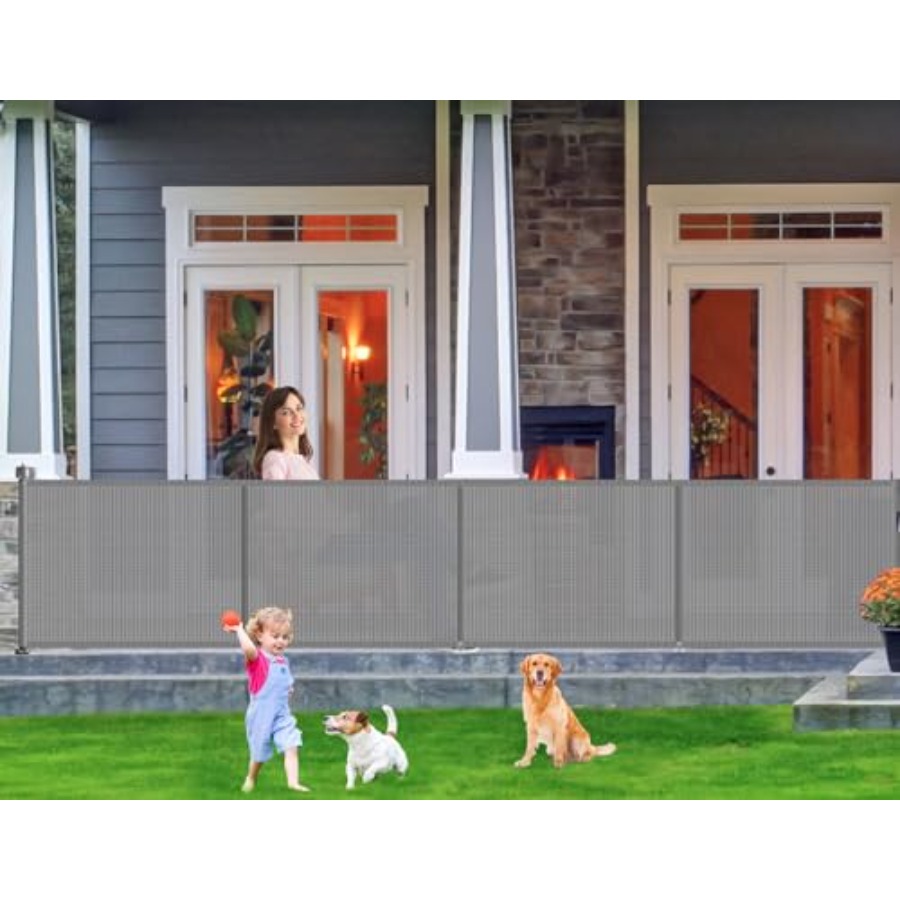 Retractable baby gate for stai - Baby Gate Extra Wide recension och pris