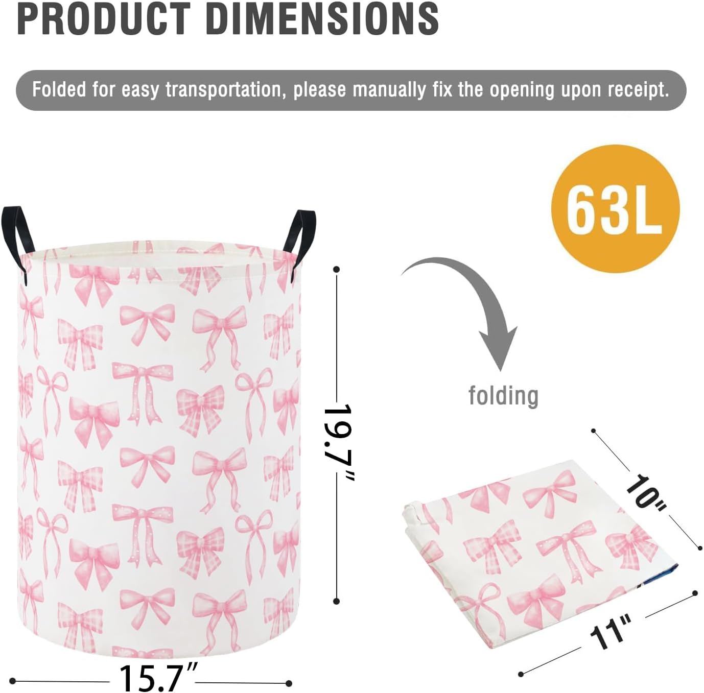 Baby Laundry Hamper Basket for - Baby Nursery Images Free recension och pris