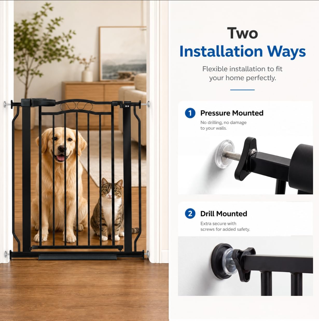 67-81in Extra Wide Baby & Dog  - Baby Gate Extra Wide recension och pris