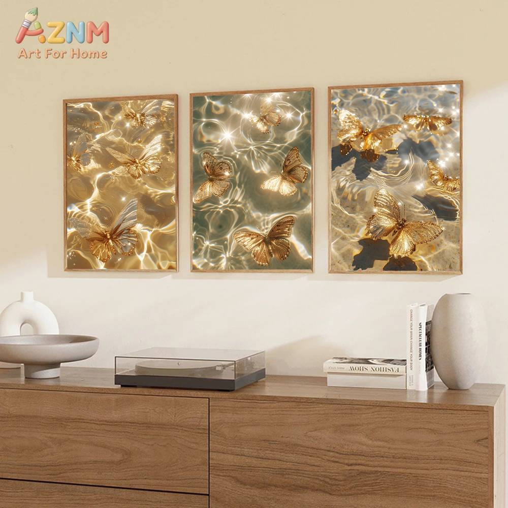 AZNM Cute Cartoon Animal Canva - Baby Nursery Prints recension och pris