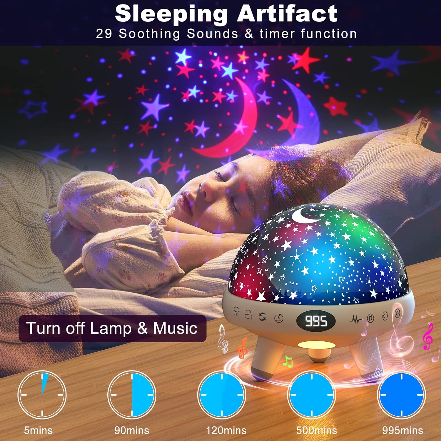 Kids Sound Machine with Night  - Baby Nursery Images Free recension och pris