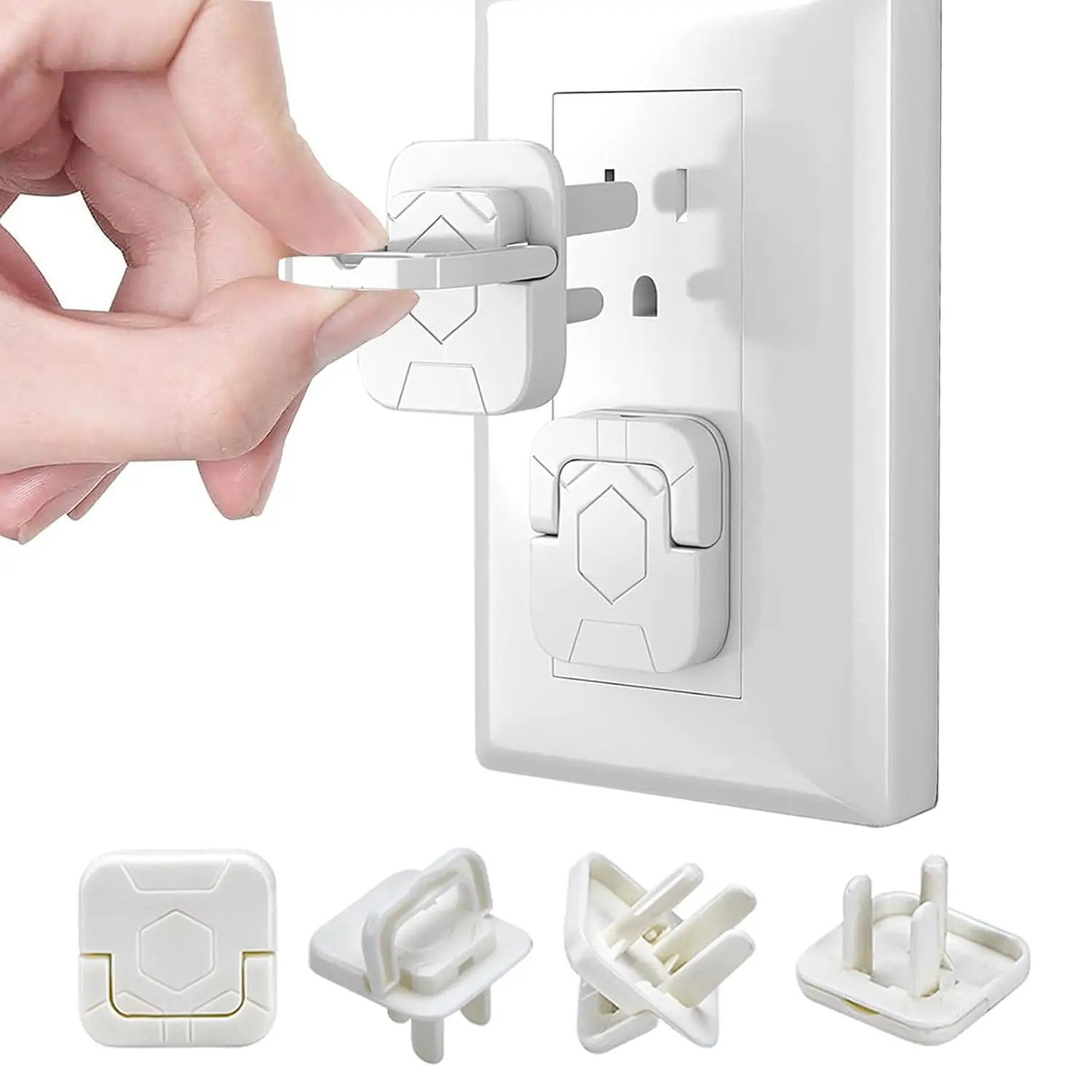 1-20Pc Baby Proof Outlet Cover - Outlet Cover Childproof recension och pris