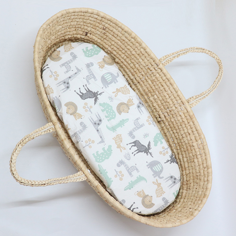 1 Pack Baby Bassinet Sheet 82x - Baby Nursery Bedding recension och pris