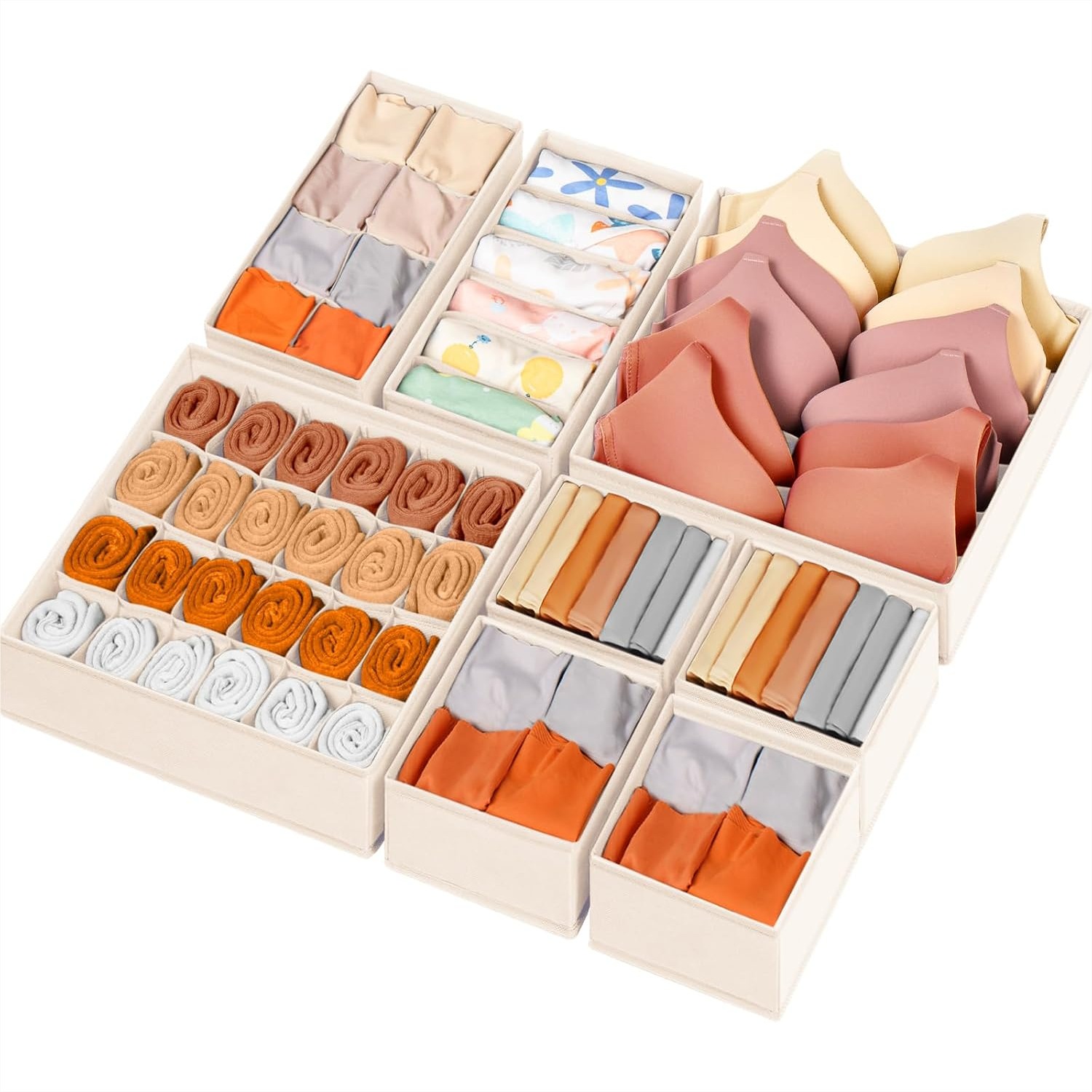 Drawer Organizer 8 Pack, Dress - Baby Nursery Images Free recension och pris