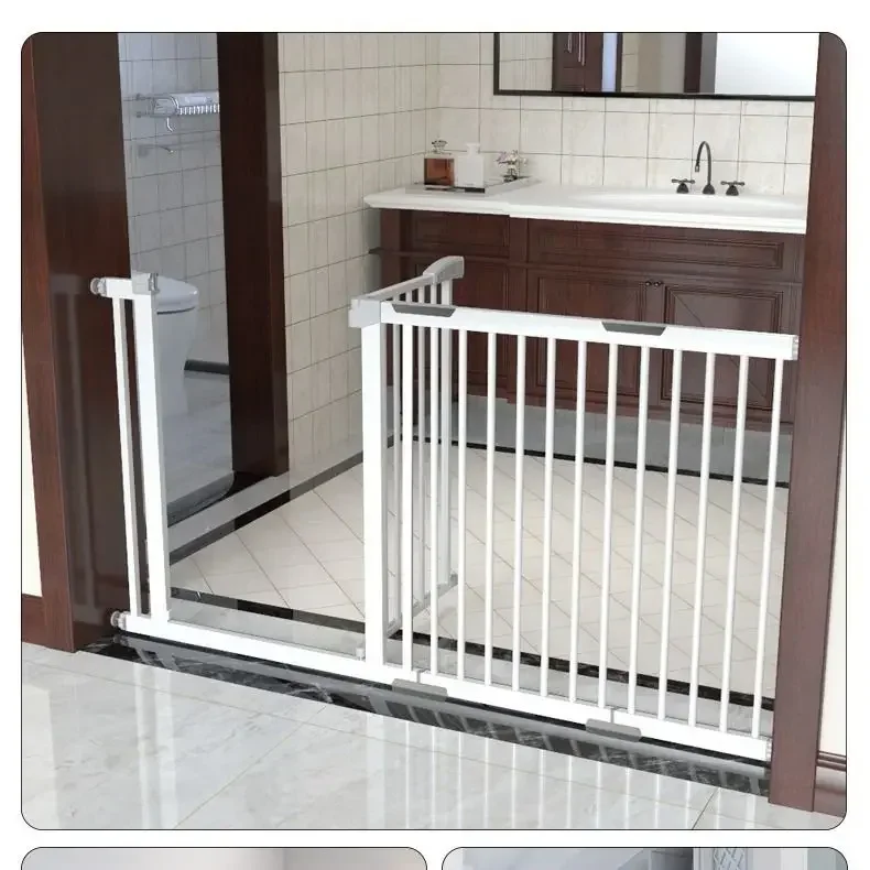 Auto Close Dog Fence Gate Pet  - Baby Gate Extra Wide recension och pris