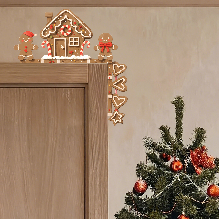 Gingerbread House & Man Christ - Baby Nursery Decals recension och pris