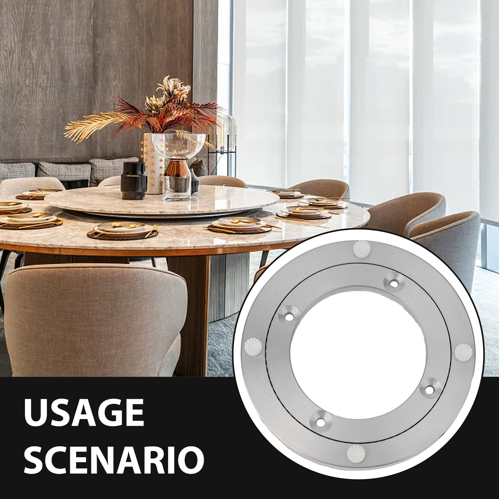 12-39cm Rotating Bearing Turnt - Changing Table Topper recension och pris