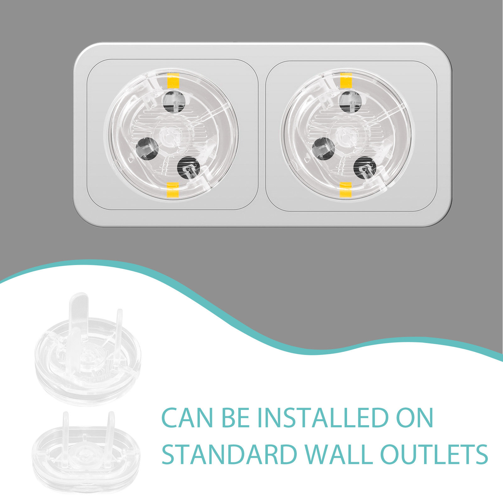 1Set Babyproof Outlet Cover El - Outlet Cover Childproof recension och pris