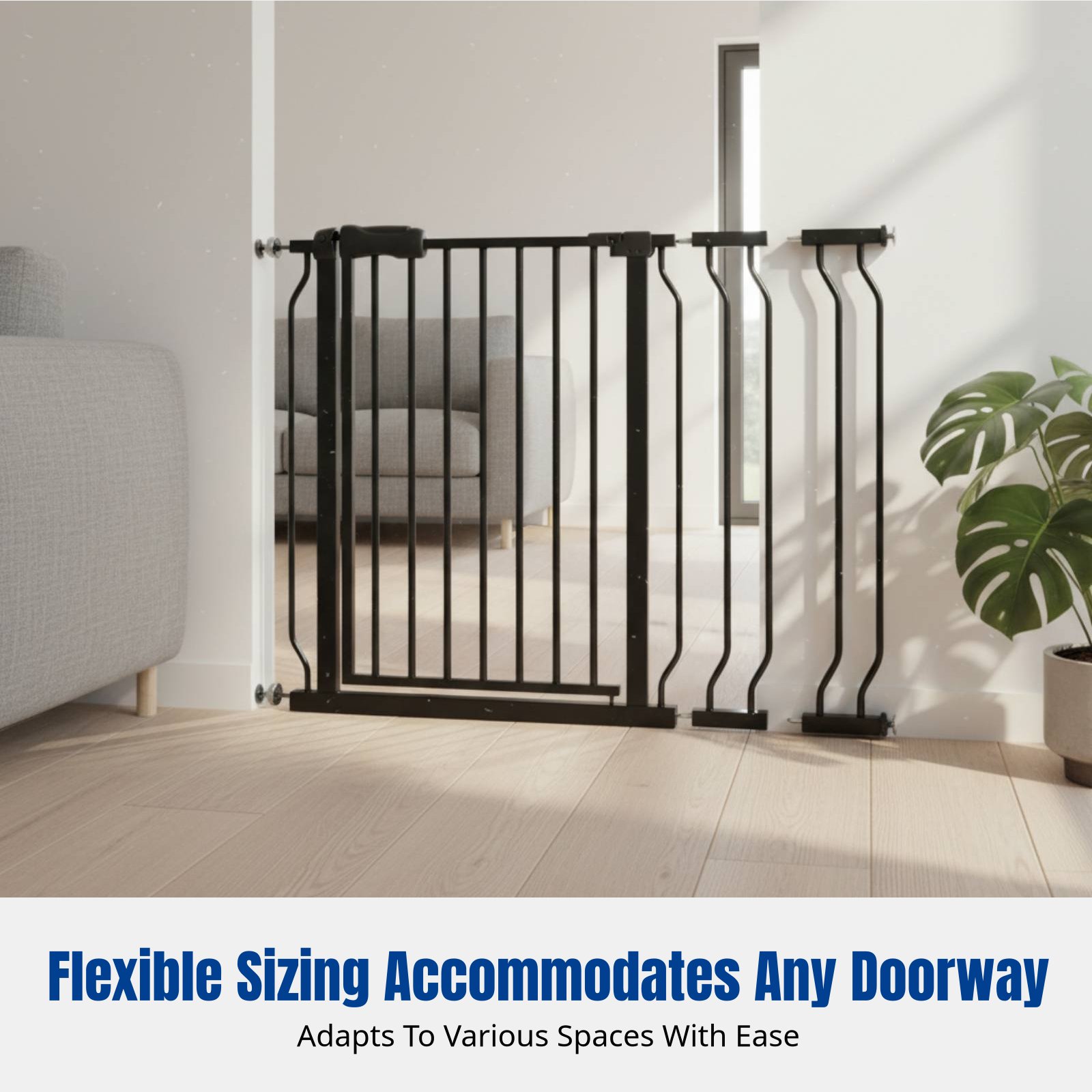 Child Gate, Pet Fence, No-Dril - Baby Gate Extra Wide recension och pris