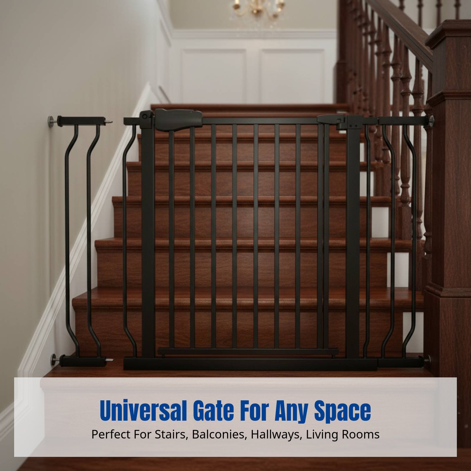 Child Gate, Pet Fence, No-Dril - Baby Gate Extra Wide recension och pris