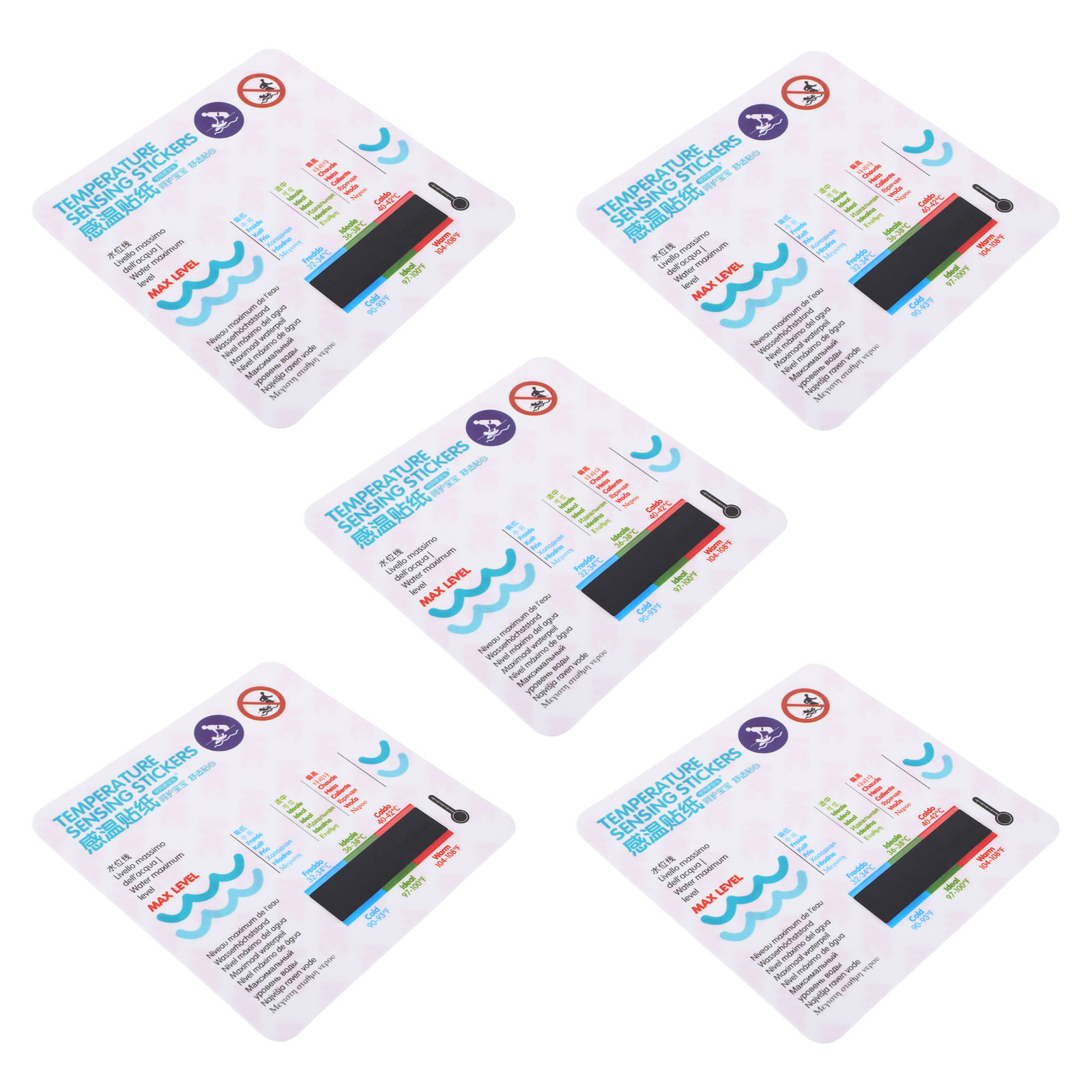 5Pcs Baby Bath Thermometer Sti - Baby Nursery Water recension och pris