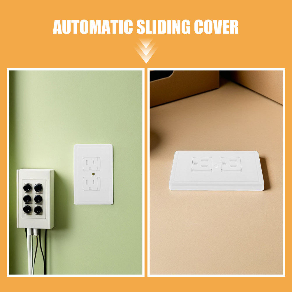 4Pcs Anti Electric Shock Child - Outlet Cover Childproof recension och pris