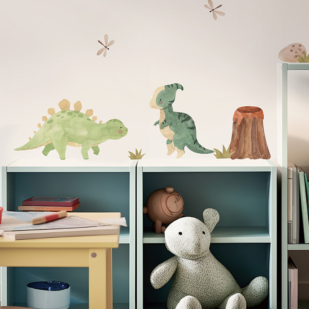 Dinosaur Wall Decals, Dino Alp - Baby Nursery Girl Room recension och pris