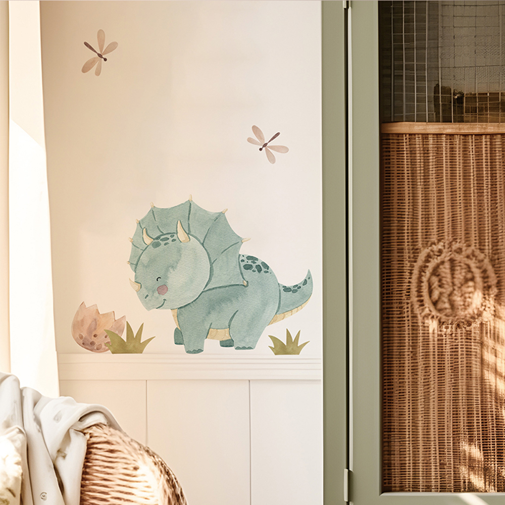 Dinosaur Wall Decals, Dino Alp - Baby Nursery Girl Room recension och pris