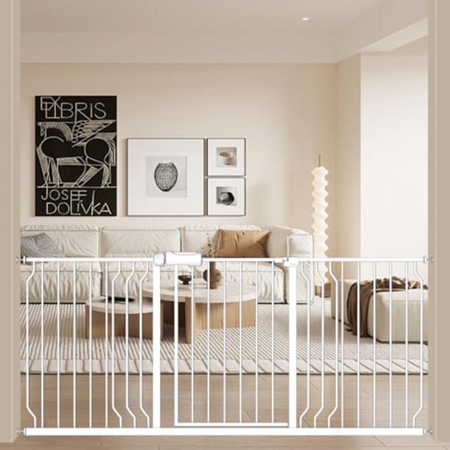 Extra Wide Pressure Mount Baby - Baby Gate Extra Wide recension och pris