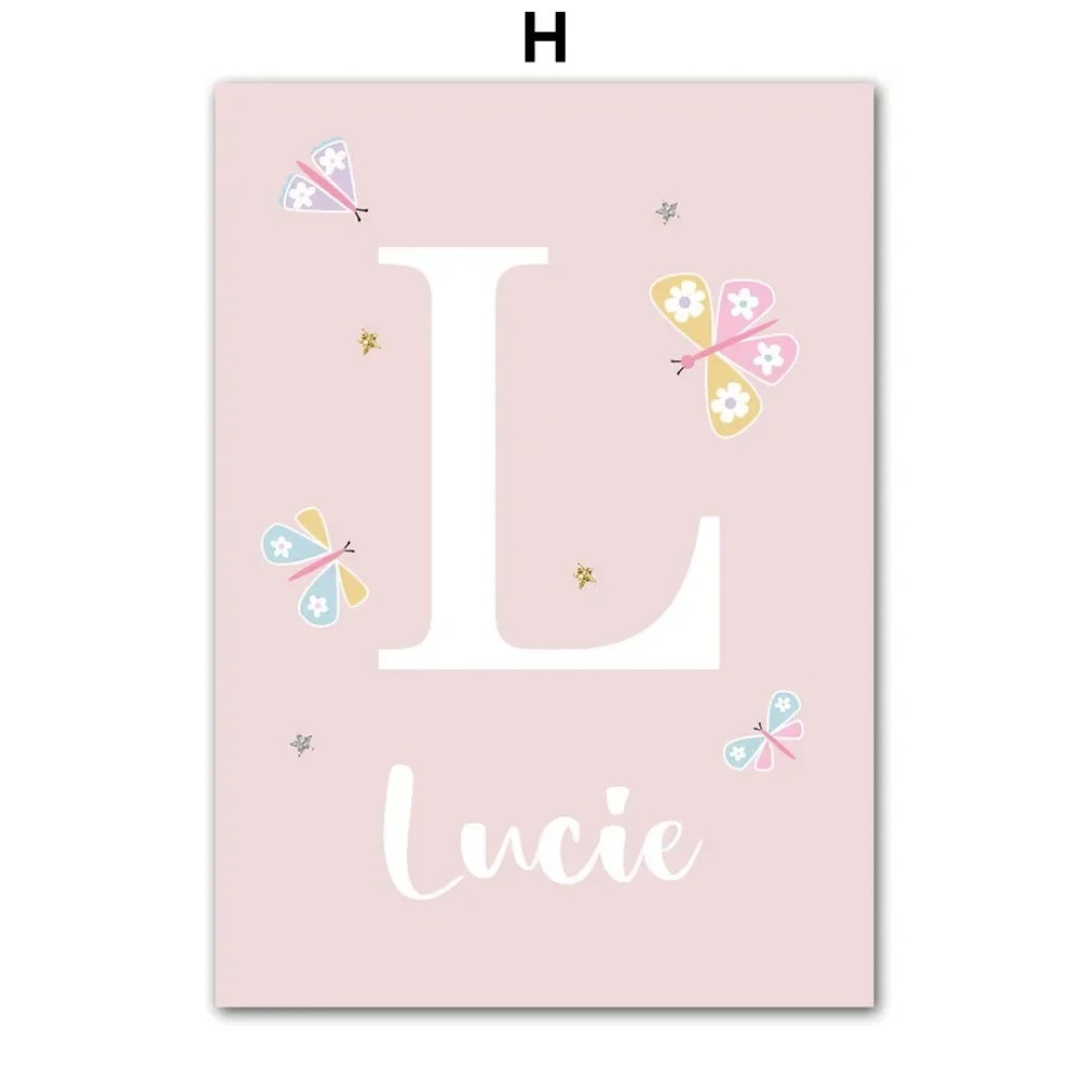 Pink Unicorn Rabbit Rainbow Cl - Baby Nursery Prints recension och pris