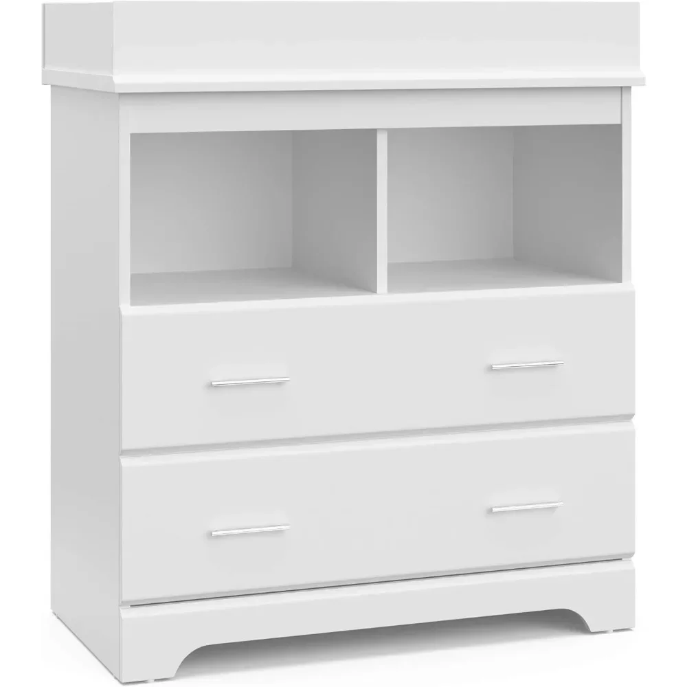2 Drawer Changing Table Dresse - Changing Table Topper recension och pris