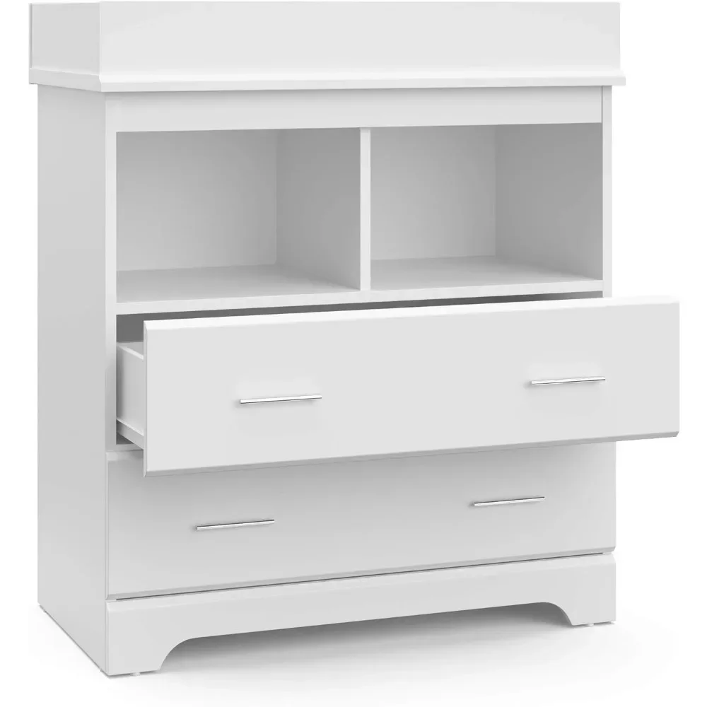 2 Drawer Changing Table Dresse - Changing Table Topper recension och pris