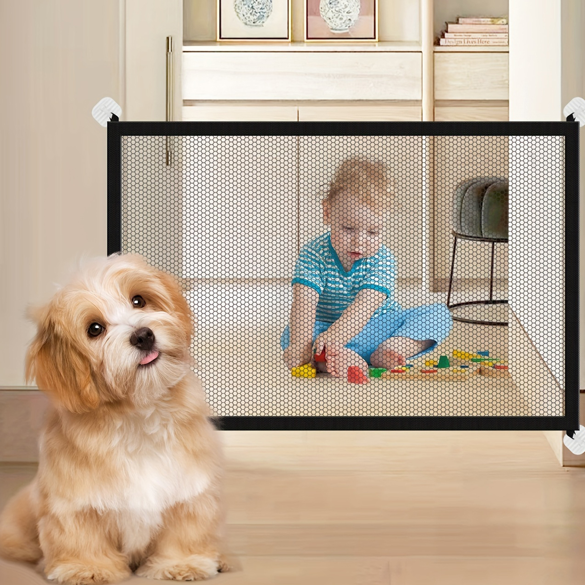Kids Safety Protection Net Bal - Baby Gate Extra Wide recension och pris