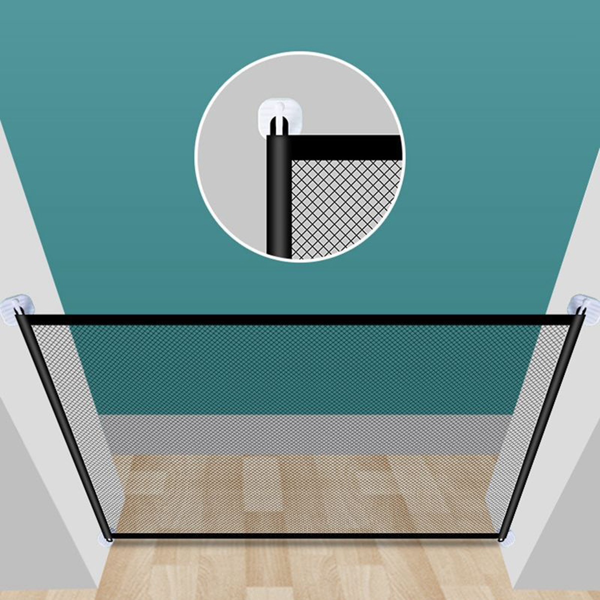 Kids Safety Protection Net Bal - Baby Gate Extra Wide recension och pris