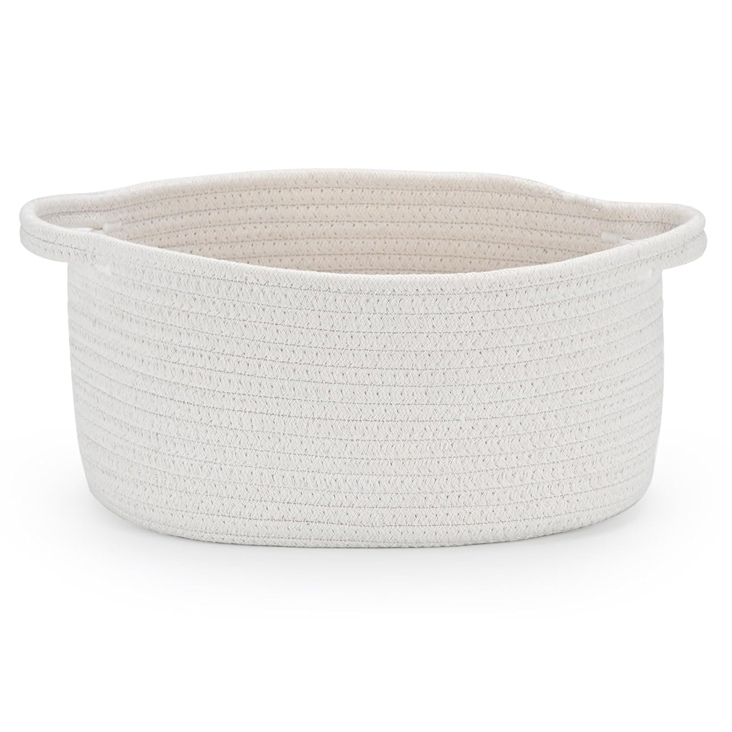 Woven Cotton Rope Basket with  - Baby Nursery Images Free recension och pris