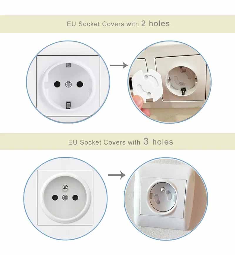 20pcs Kids Sockets Cover Plugs - Outlet Cover Childproof recension och pris