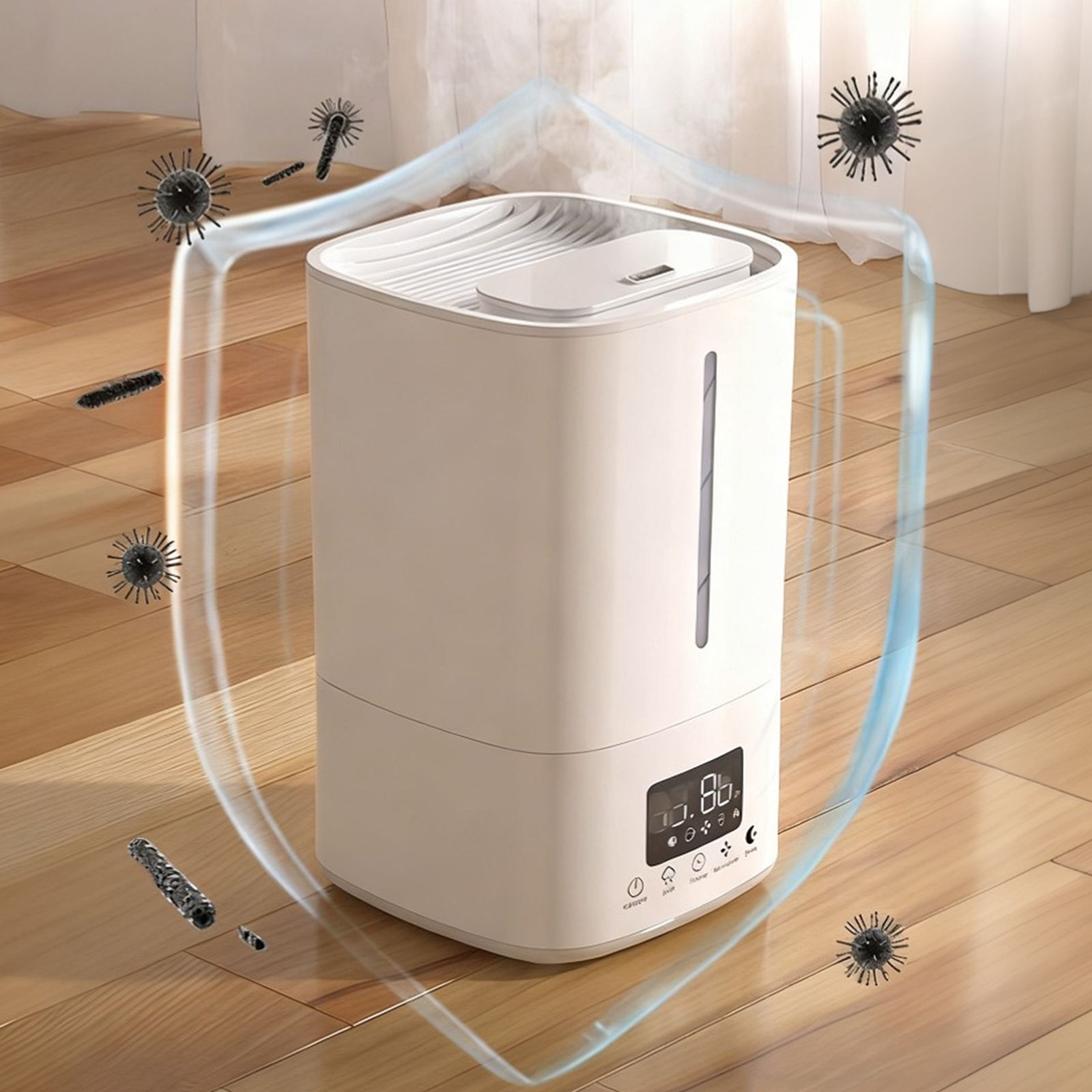 5L Air Humidifier with Air Pur - Baby Nursery Air Purifier recension och pris