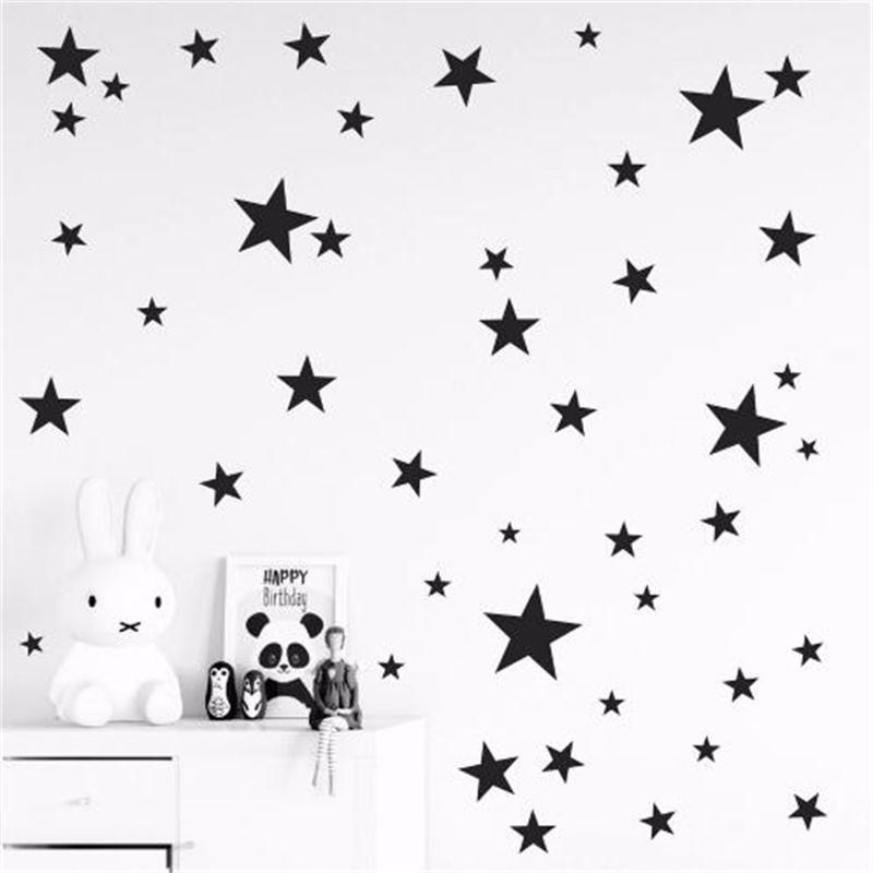 New 45/24pcs Cartoon Starry Wa - Baby Nursery Set Furniture recension och pris