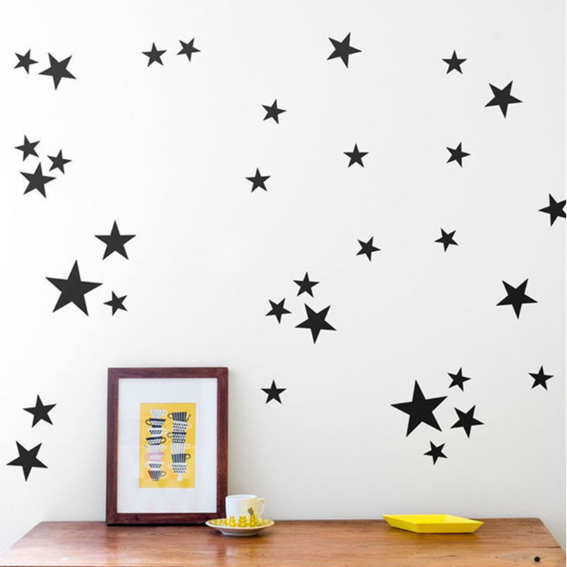 New 45/24pcs Cartoon Starry Wa - Baby Nursery Set Furniture recension och pris