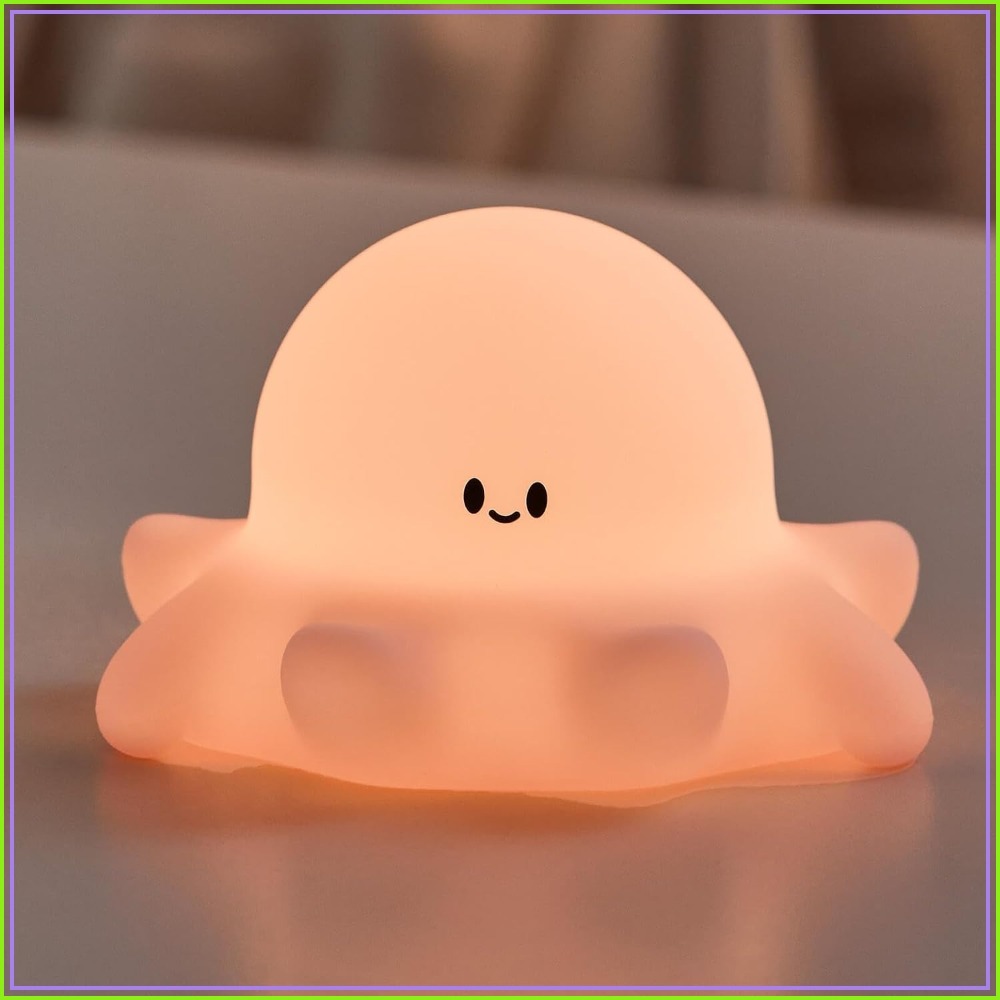 Cute Octopus Silicone Night Li - Baby Nursery Images Free recension och pris