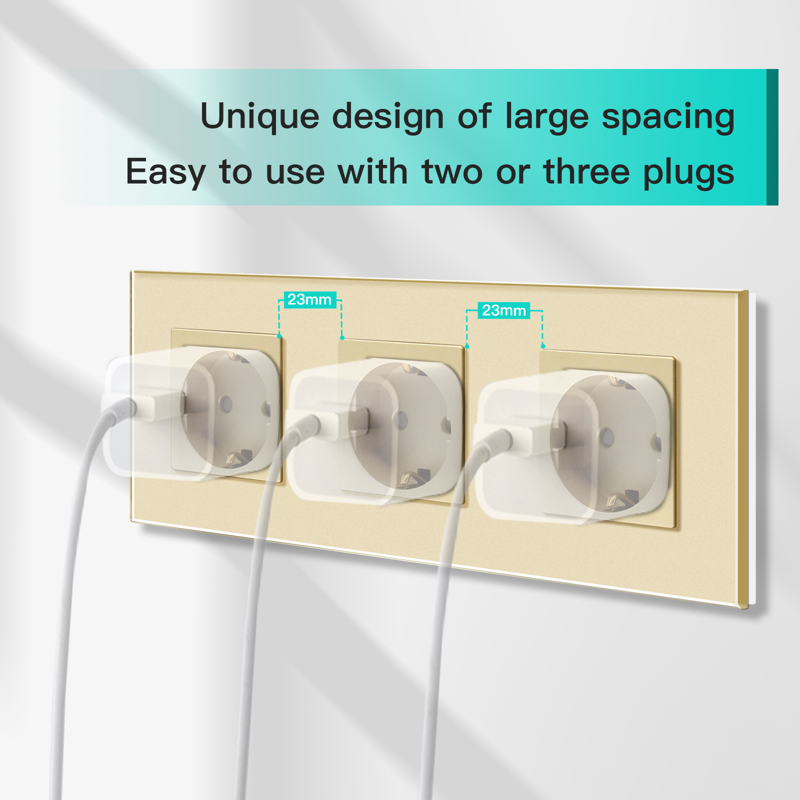 BSEED EU Wall Sockets Single P - Outlet Cover Childproof recension och pris